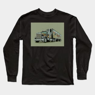 Snowman Truck Long Sleeve T-Shirt